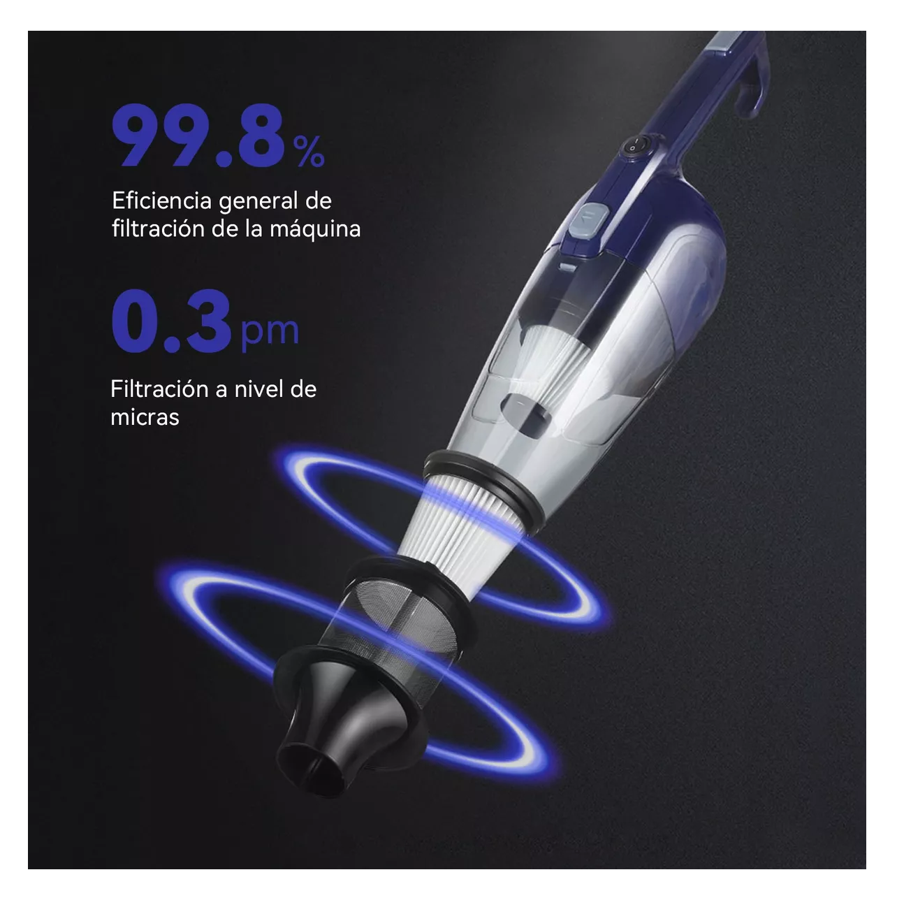 Foto 6 pulgar | Limpiador Facial Espátula Ultrasónica Skin Belug  Blanco