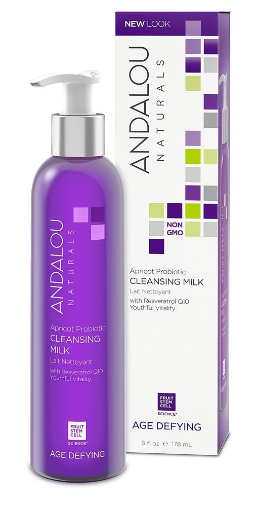 Leche Limpiadora Andalou Naturals Apricot Probiotic 180 Ml Para Piel Seca - Venta Internacional.