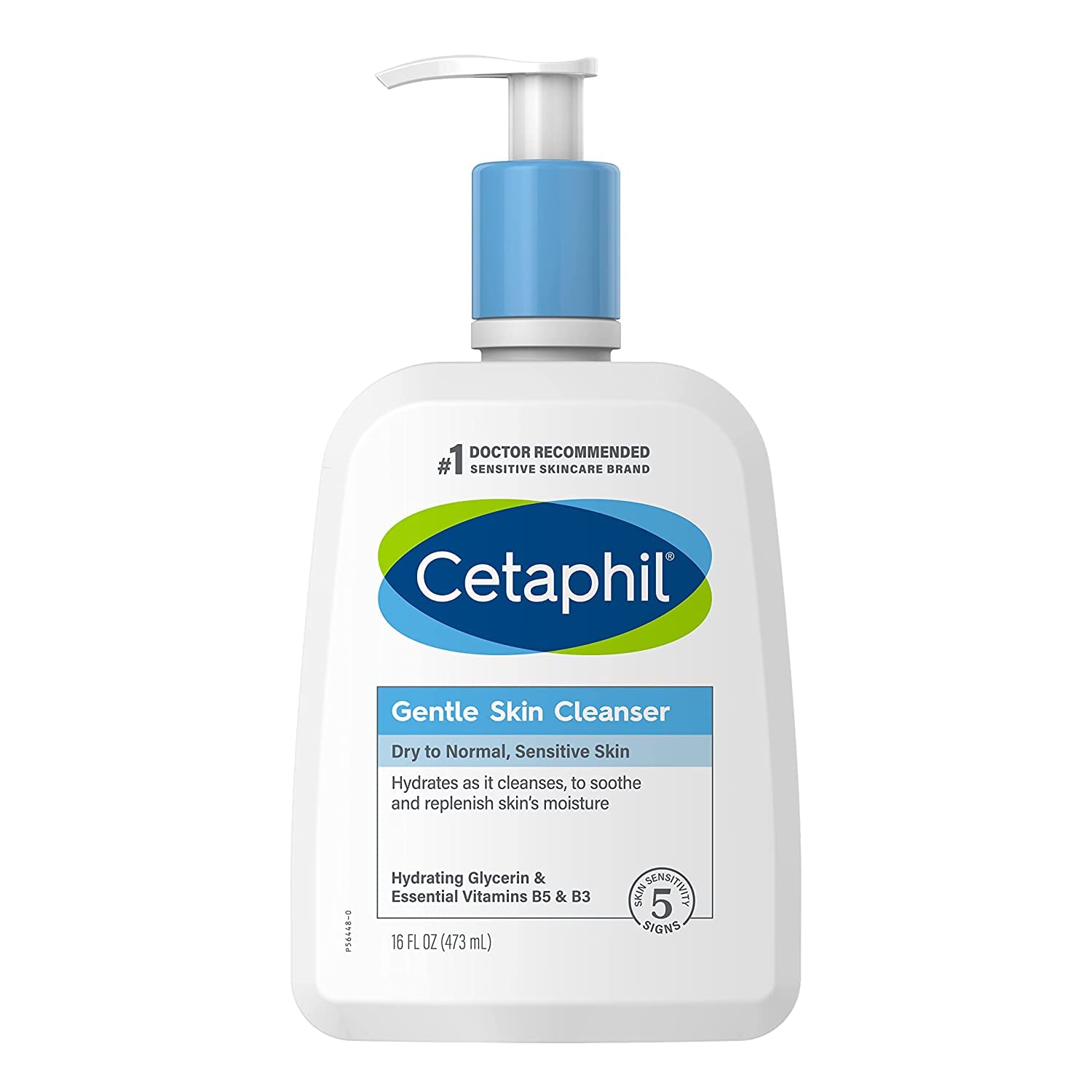 Limpiador Cetaphil Gentle, 473 Ml, Sin Parabenos, Sin Fragancia - Venta Internacional.