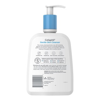 Foto 2 | Limpiador Cetaphil Gentle, 473 Ml, Sin Parabenos, Sin Fragancia - Venta Internacional.