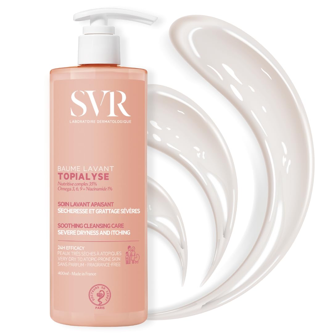 Bálsamo Limpiador Svr Topialyse Para Piel Seca, Sensible Y Con Picazón, 400 Ml - Venta Internacional.