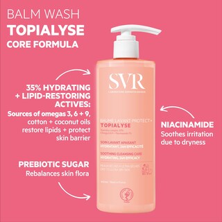 Foto 3 | Bálsamo Limpiador Svr Topialyse Para Piel Seca, Sensible Y Con Picazón, 400 Ml - Venta Internacional.