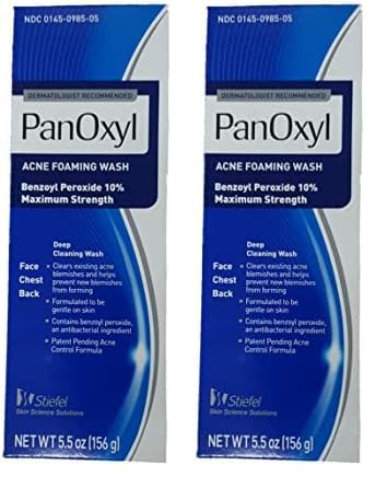 Jabón Espumoso Para El Acné Panoxyl Maximum Strength 163 Ml (paquete De 4) - Venta Internacional.