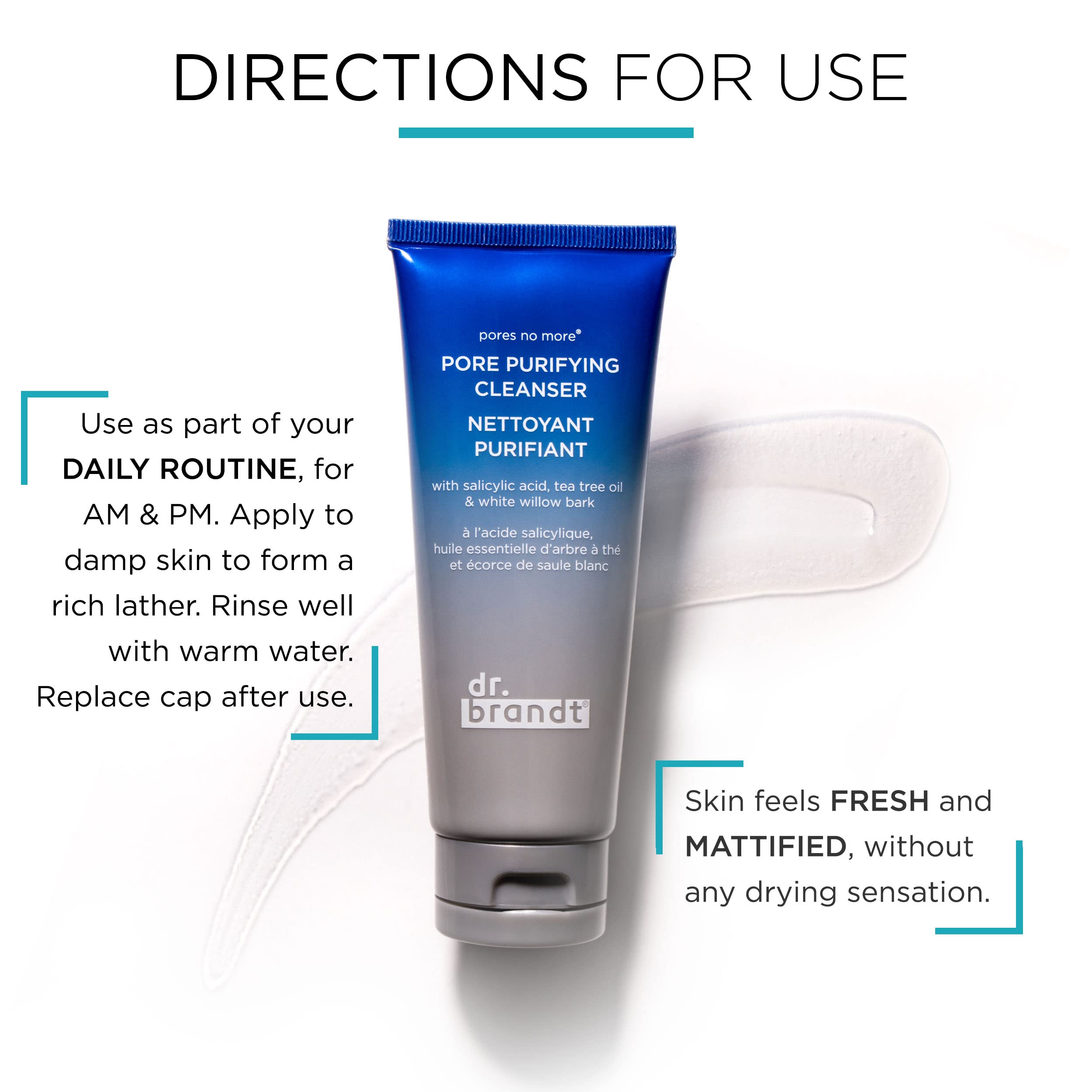 Foto 4 pulgar | Limpiador Dr. Brandt Pores No More Pore Purificador De Poros, 100 Ml - Venta Internacional.