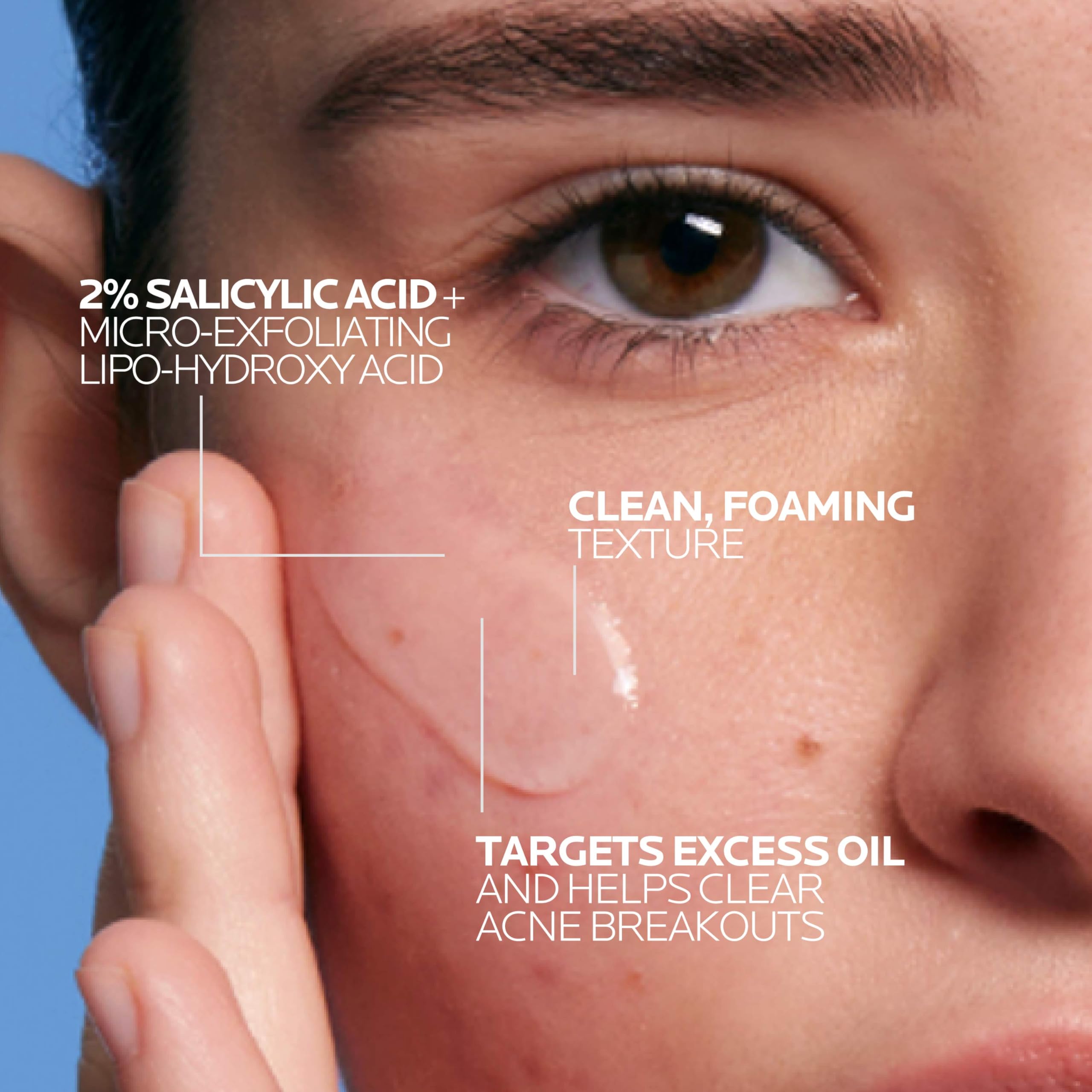 Foto 3 | Gel Medicinal Cleanser La Roche-posay Effaclar Con Ácido Salicílico Al 2% - Venta Internacional.