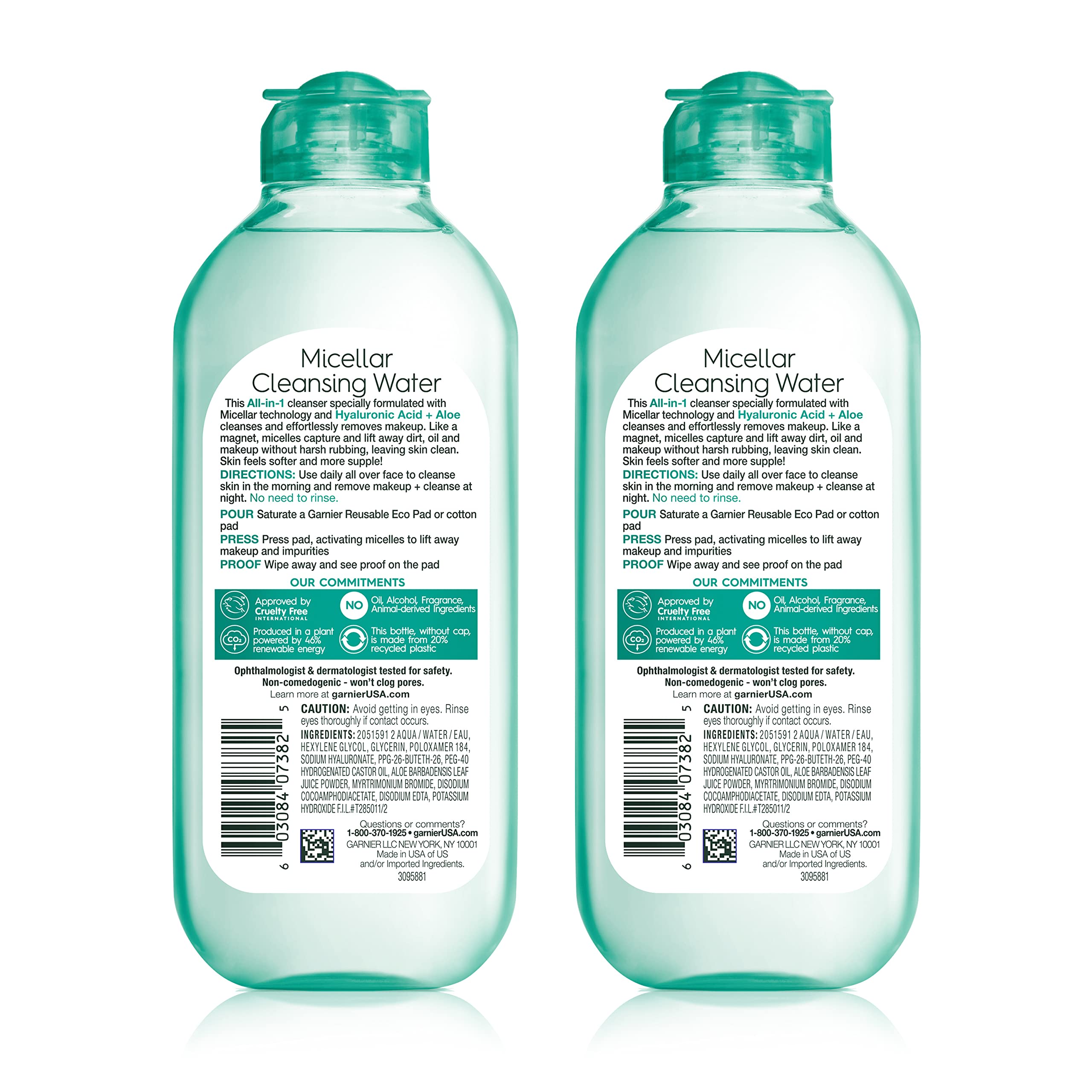 Foto 3 pulgar | Limpiador Facial Y Desmaquillante Garnier Micellar Water 400 Ml - Venta Internacional.