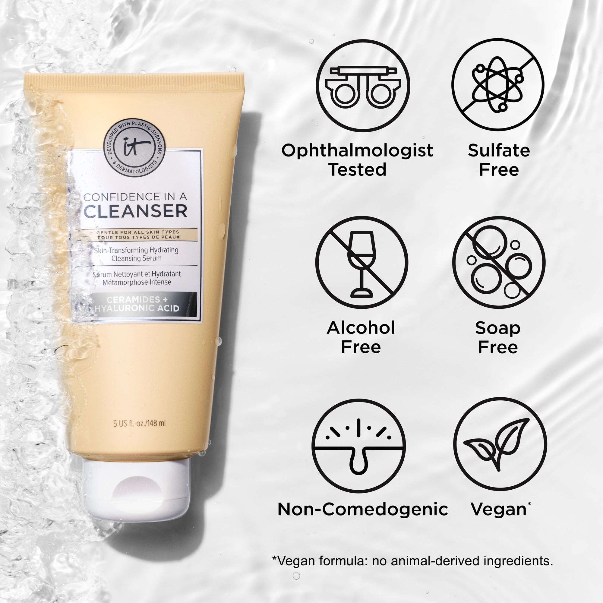Foto 6 pulgar | Face Wash It Cosmetics Confidence In A Cleanser, 50 Ml - Venta Internacional.