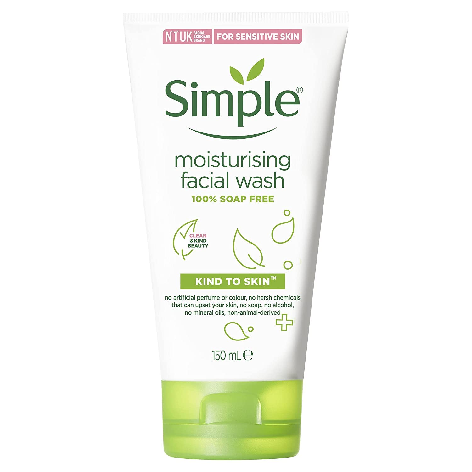 Foto 2 pulgar | Jabón Facial Simple, Hidratante Y Respetuoso Con La Piel, 150 Ml (paquete De 4) - Venta Internacional.