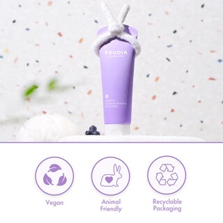 Foto 4 | Limpiador Facial Frudia Blueberry, Gel Hidratante Para Hacer Espuma, 145 Ml - Venta Internacional.