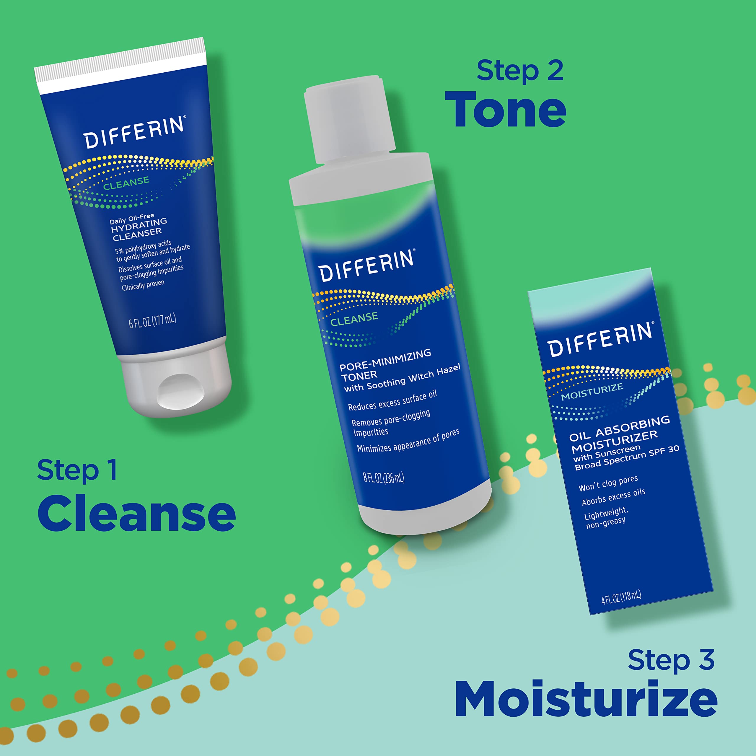 Foto 4 pulgar | Limpiador Facial Differin Daily, Sin Aceite, Hidratante, 180 Ml - Venta Internacional.