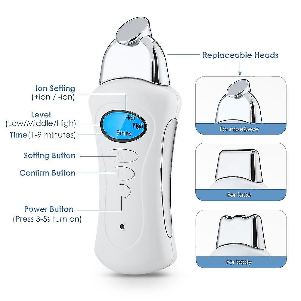 Foto 4 pulgar | Limpiadores Faciales Dispositivo De Spa Galvánico De Iones Faciales Con Microcorriente - Venta Internacional.