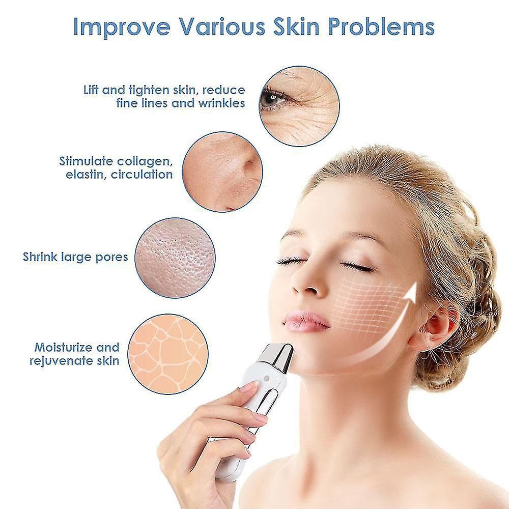Foto 4 | Limpiadores Faciales Dispositivo De Spa Galvánico De Iones Faciales Con Microcorriente - Venta Internacional.