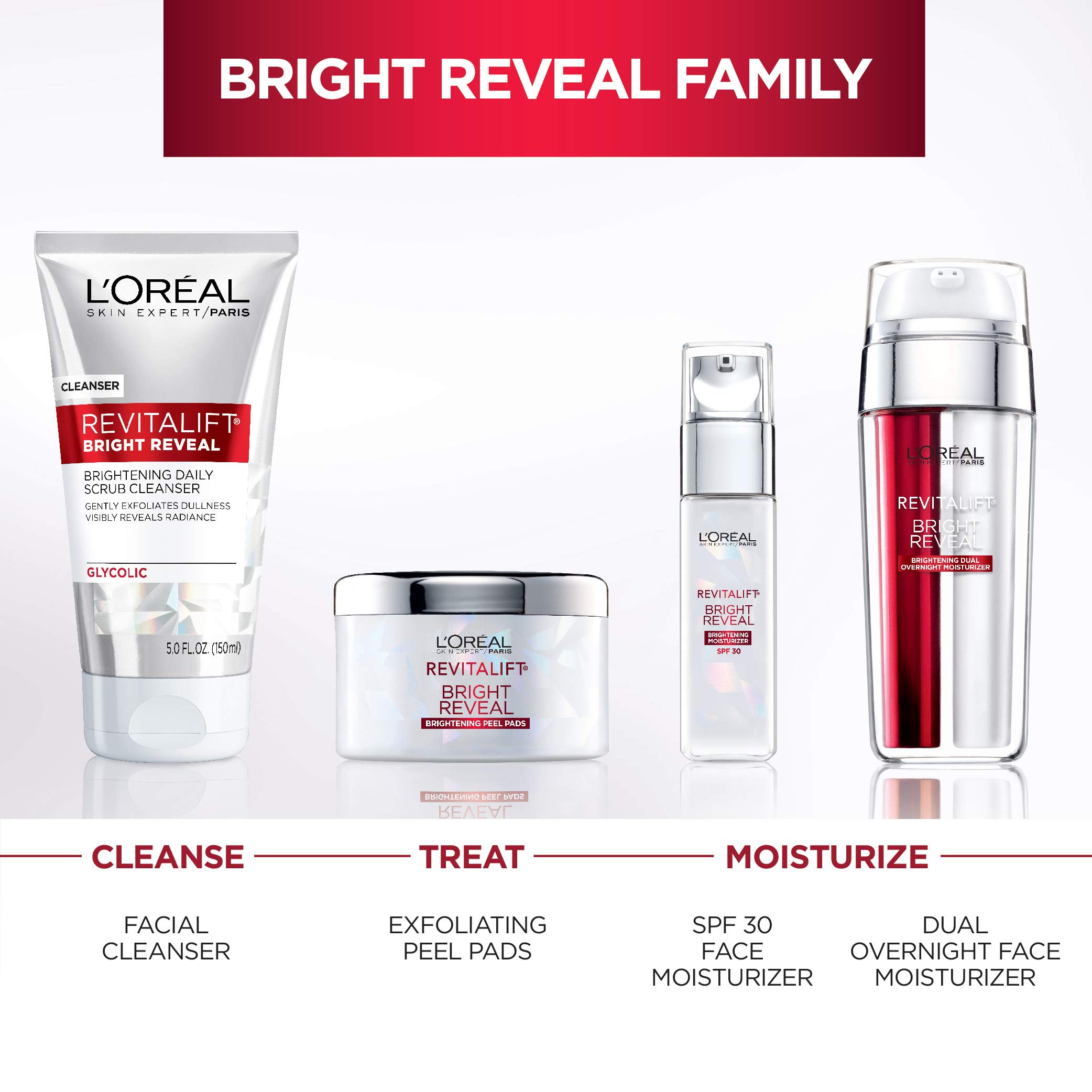 Foto 5 | Crema De Día L'oréal Paris Revitalift Bright Reveal Spf 30 30 Ml - Venta Internacional.