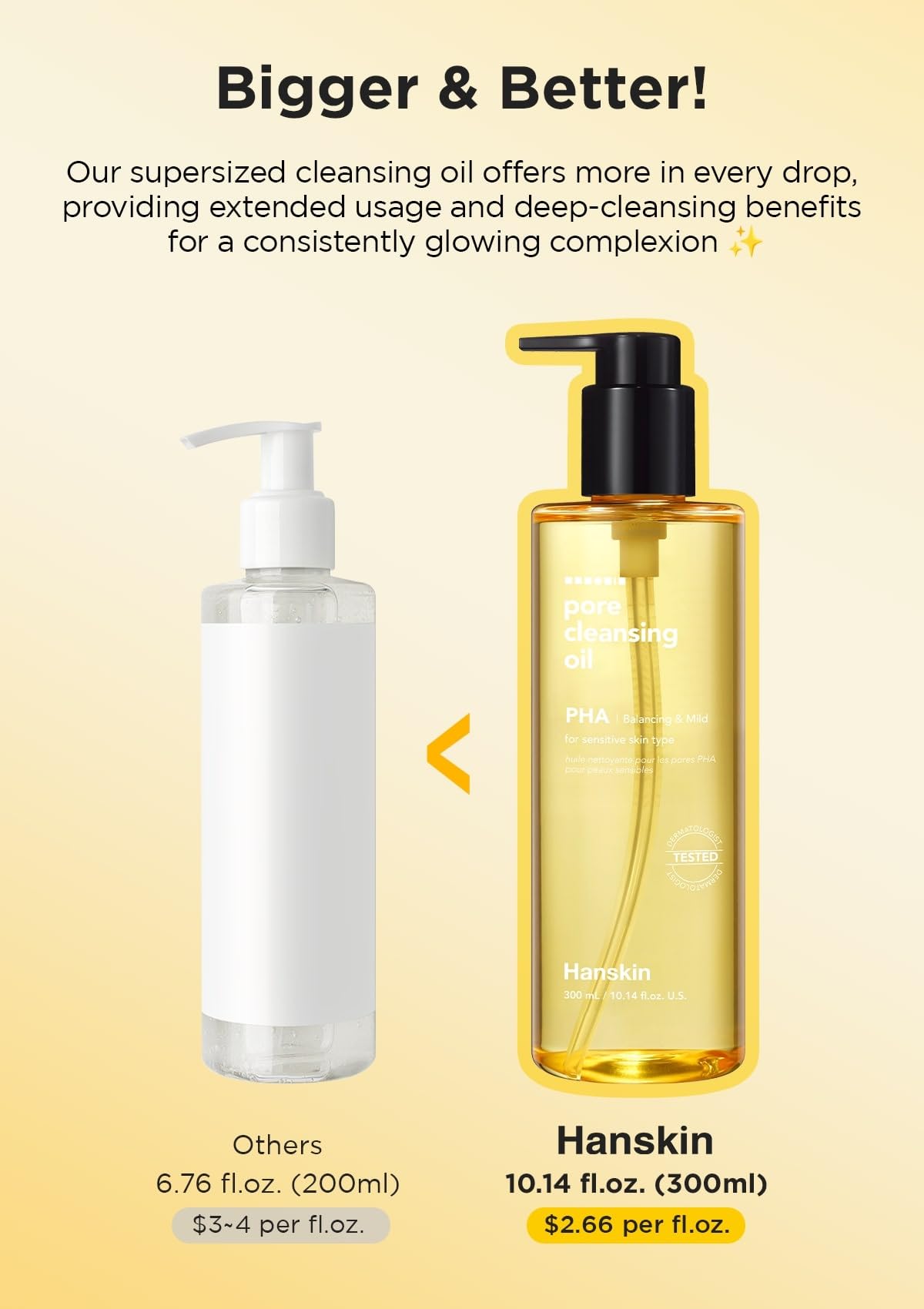 Foto 7 | Mini Set Desmaquillante Hanskin Pha, Aceite Limpiador De Poros, 30 Ml - Venta Internacional.