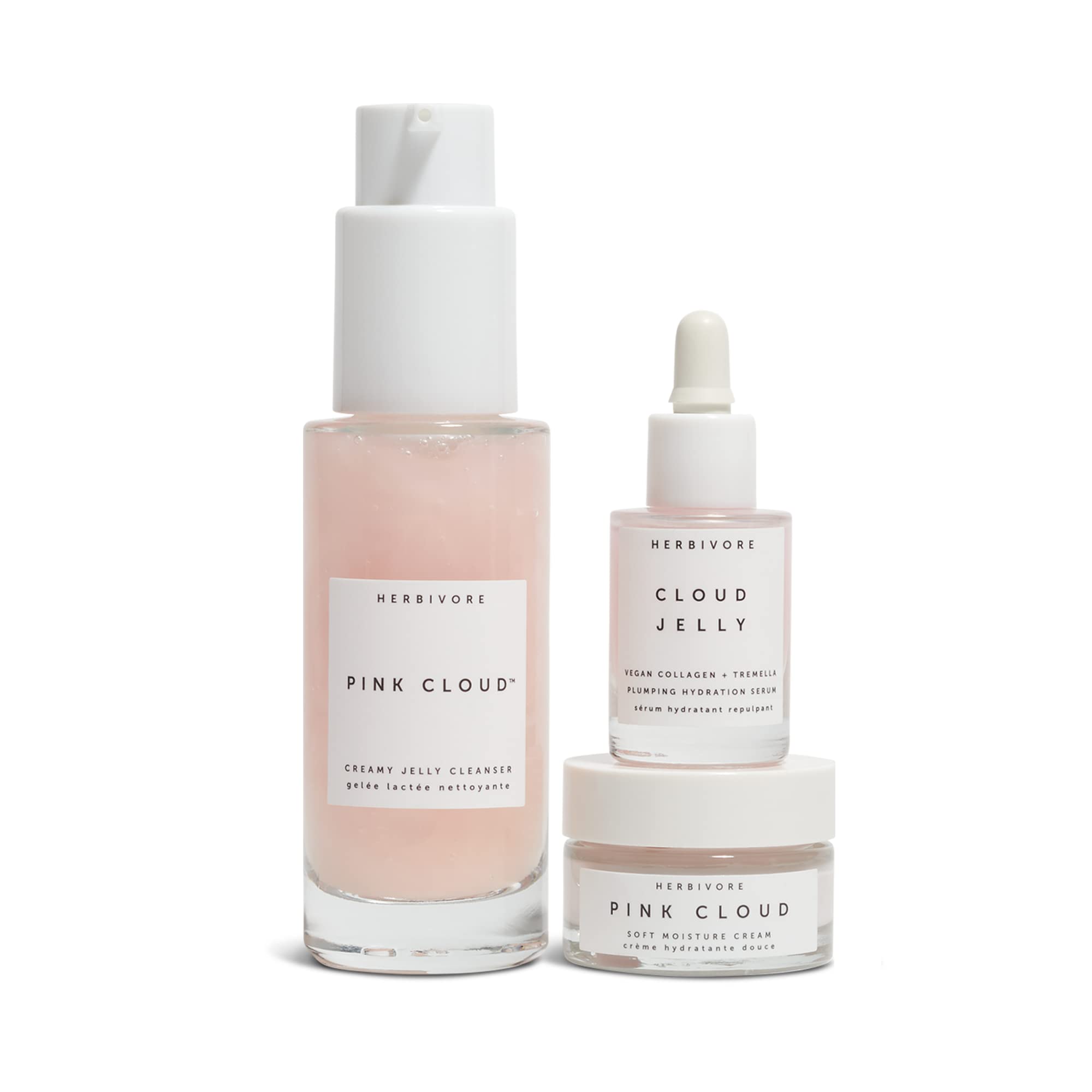 Foto 3 | Set De 3 Pasos Para Dar Volumen A La Piel En Las Nubes Herbivore De Skincare - Venta Internacional.