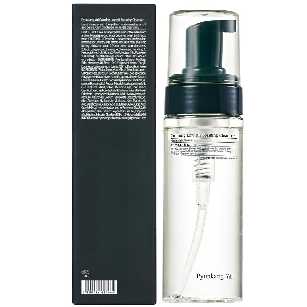 Foto 3 pulgar | Limpiador Pyunkang Yul Calming De Bajo Ph Con Árbol De Té, 150 Ml - Venta Internacional.