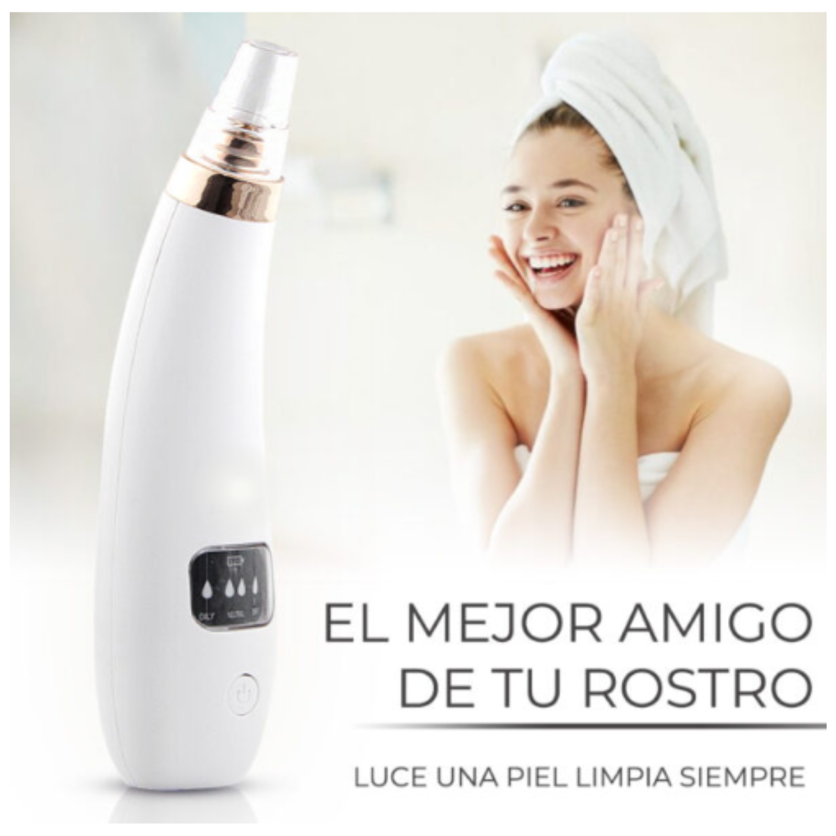 Foto 4 pulgar | Limpiador De Poros Y Extractor De Espinillas Por Succión 6 Cabezas