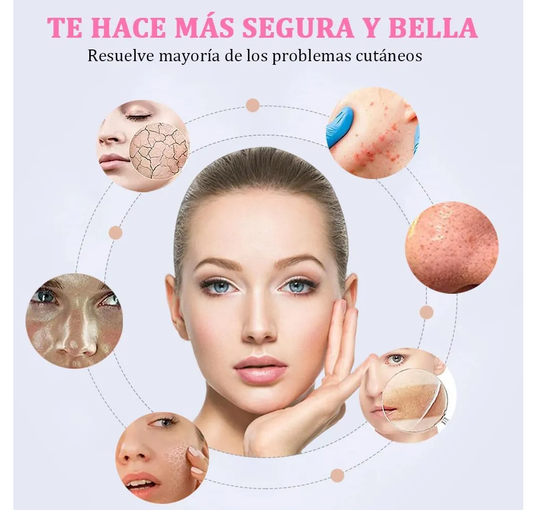 Foto 4 pulgar | Limpiador Facial Ultrasonico Belug Skin Scrubber Exfoliador Piel Blanco
