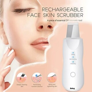 Foto 5 | Limpiador Facial Ultrasonico Belug Skin Scrubber Exfoliador Piel Blanco