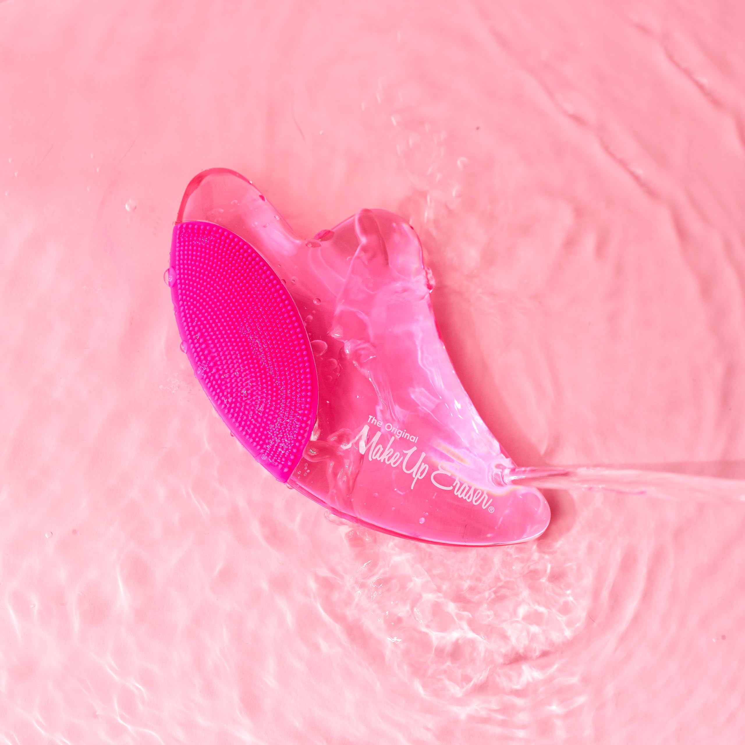 Foto 5 pulgar | Borrador De Maquillaje 2 En 1 Gua Sha Tool Puff Eraser, Estropajo De Silicona - Venta Internacional.
