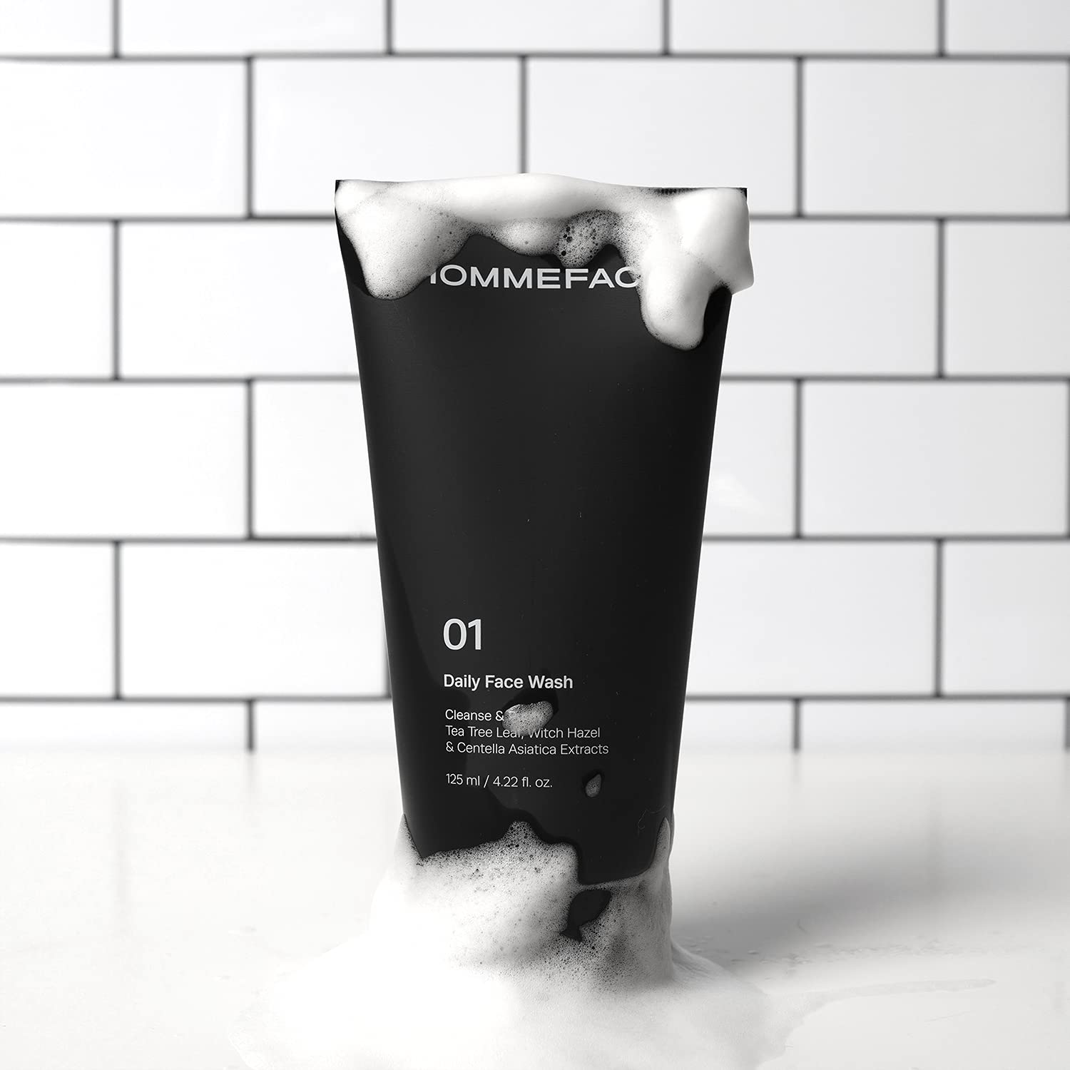 Foto 3 pulgar | Face Wash Hommeface Daily, Paquete De 2 Unidades Para Hombres Con Colágeno, 125 Ml - Venta Internacional.