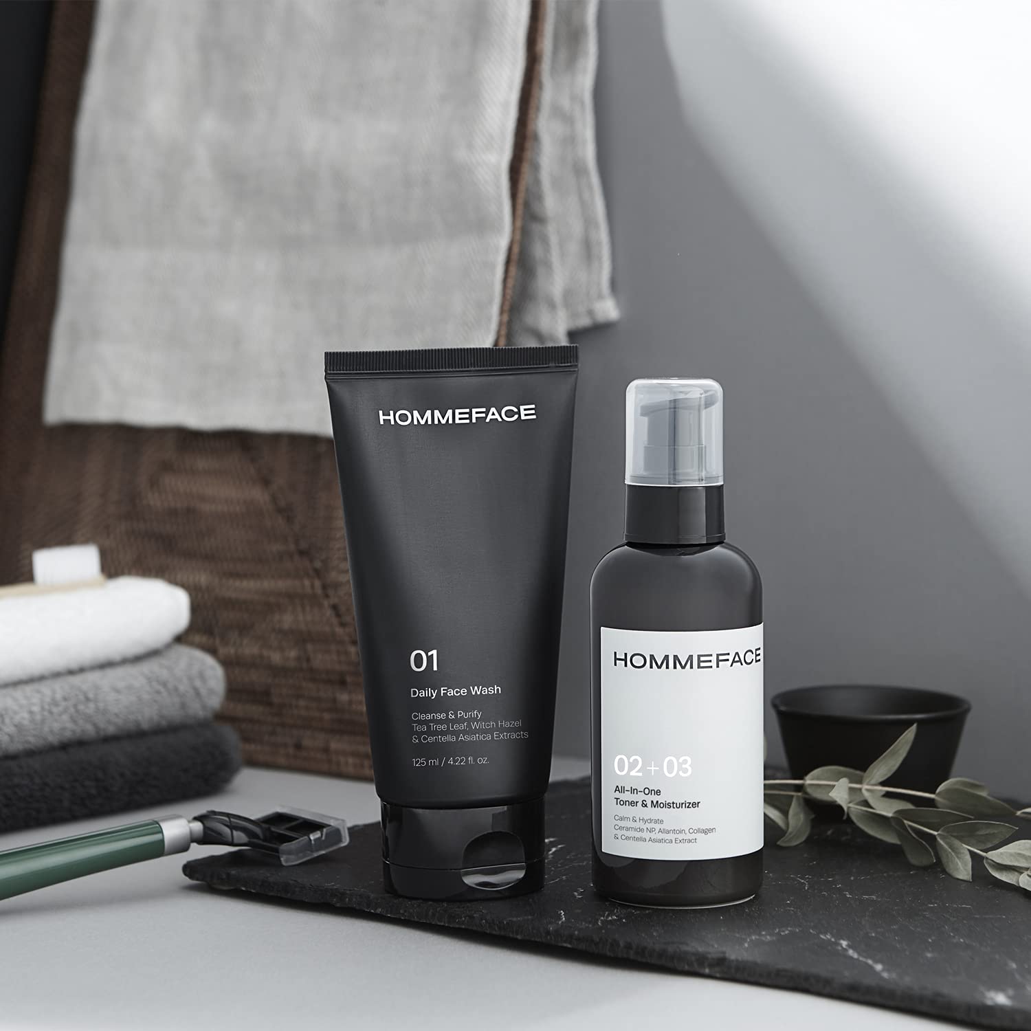 Foto 5 pulgar | Face Wash Hommeface Daily, Paquete De 2 Unidades Para Hombres Con Colágeno, 125 Ml - Venta Internacional.