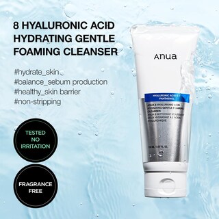 Foto 3 | Limpiador Anua Hidratante Suave Espumoso Con Ácido Hialurónico 150 Ml - Venta Internacional.