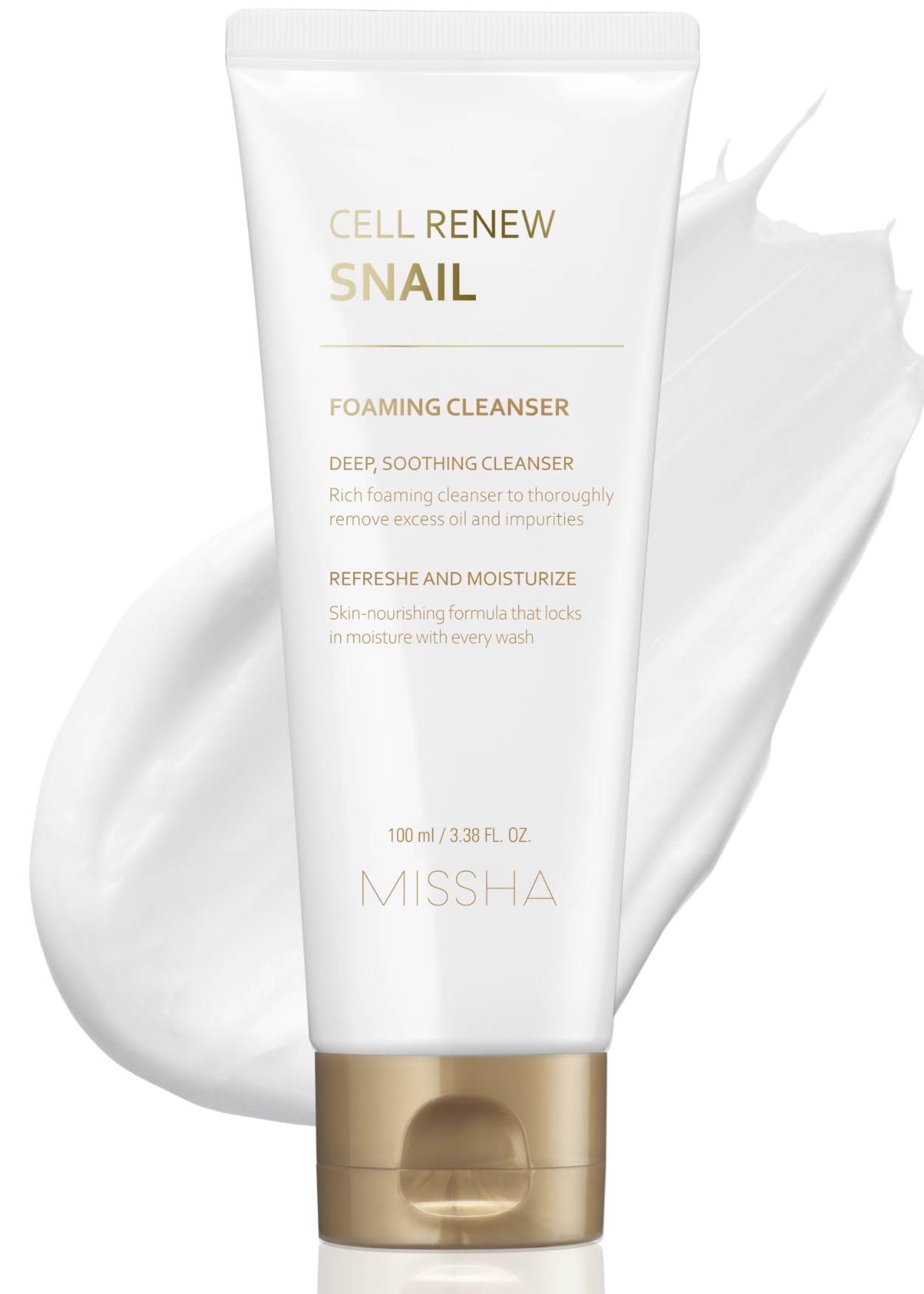Foto 2 pulgar | Limpiador Espumoso Missha Cell Renew Snail 100 Ml Korean Skincare - Venta Internacional.
