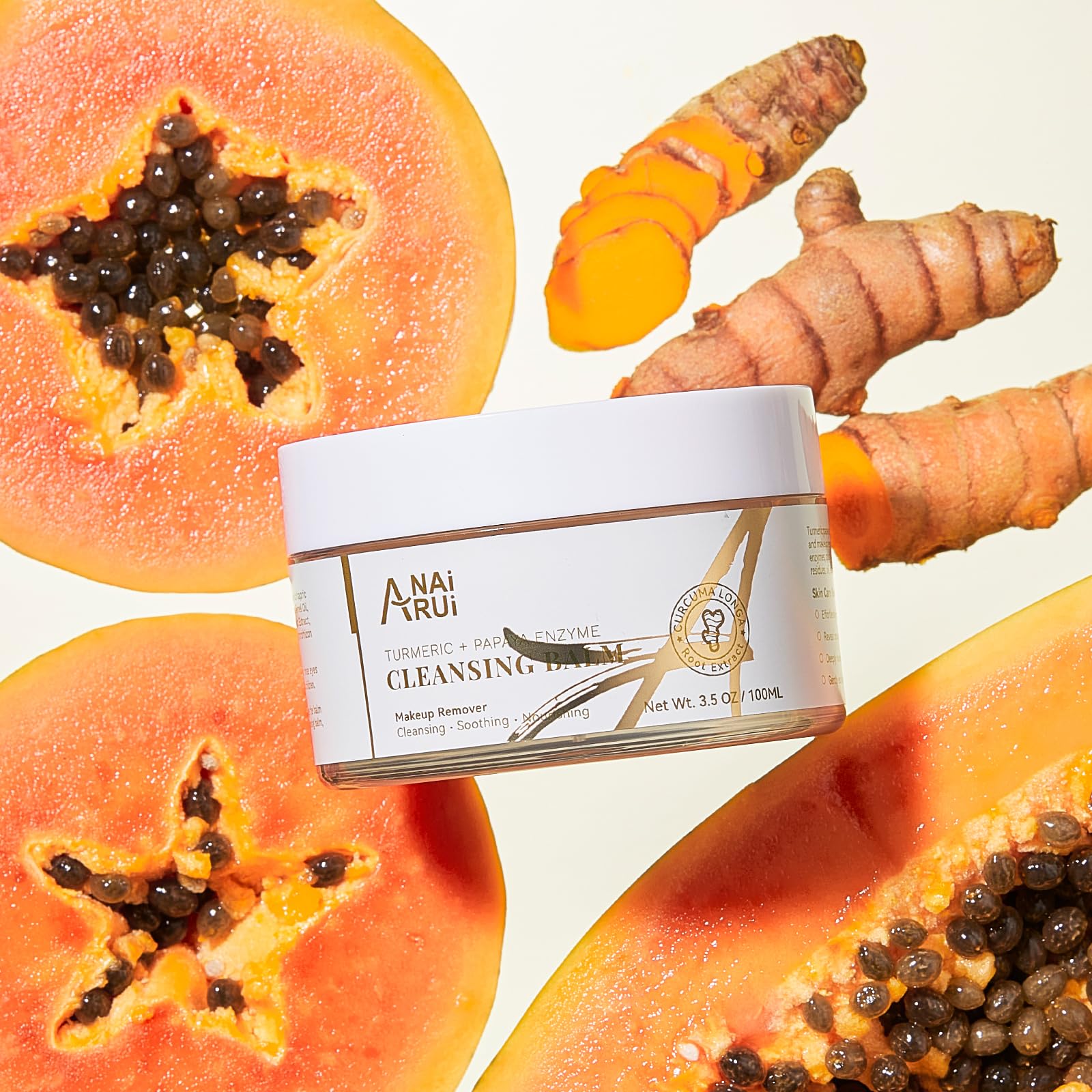 Foto 5 | Bálsamo Limpiador Anai Rui Desmaquillante Con Cúrcuma 100 Ml - Venta Internacional.