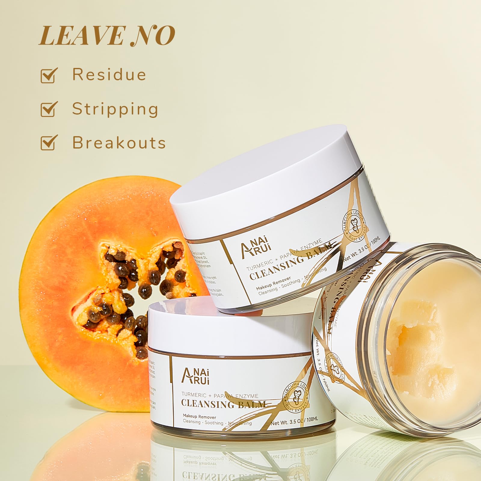 Foto 7 | Bálsamo Limpiador Anai Rui Desmaquillante Con Cúrcuma 100 Ml - Venta Internacional.