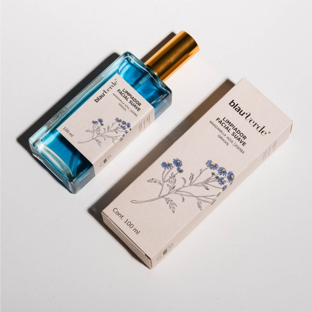 Foto 4 pulgar | Limpiador Facial Blauverde Suave Desmaquillante Profunda 100ml