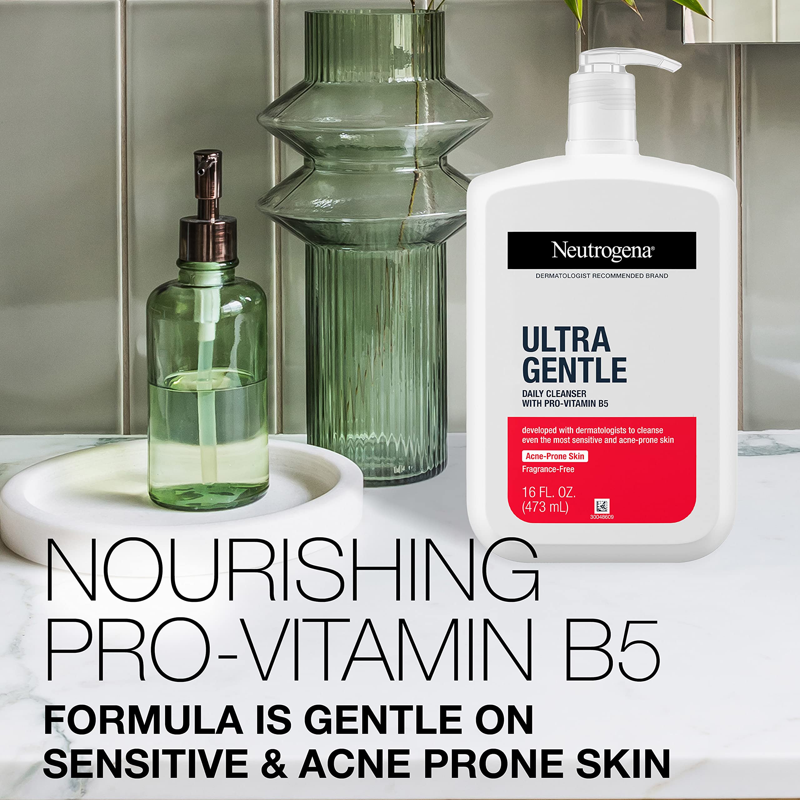 Foto 3 pulgar | Limpiador Facial Neutrogena Ultra Gentle Daily, 473 Ml, Piel Con Acné - Venta Internacional.