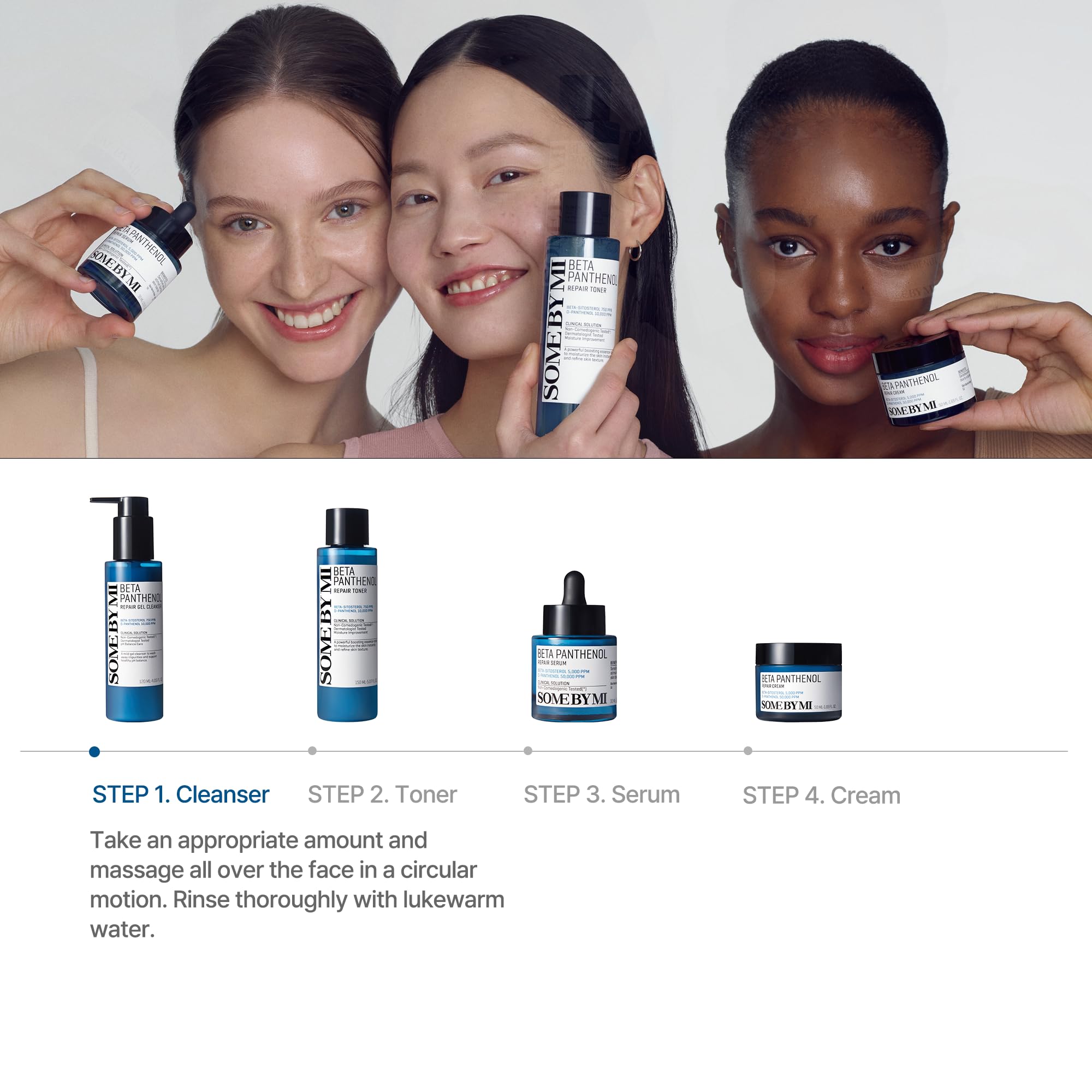 Foto 7 | Limpiador En Gel Some By Mi Beta-panthenol Repair 120 Ml - Venta Internacional.