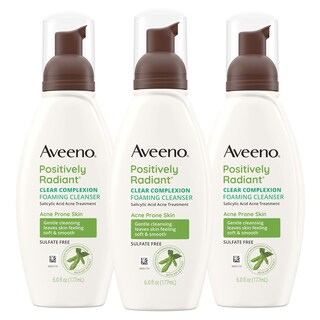 Foto 1 | Limpiador Facial Aveeno Clear Complexion Con Ácido Salicílico 180 Ml - Venta Internacional.