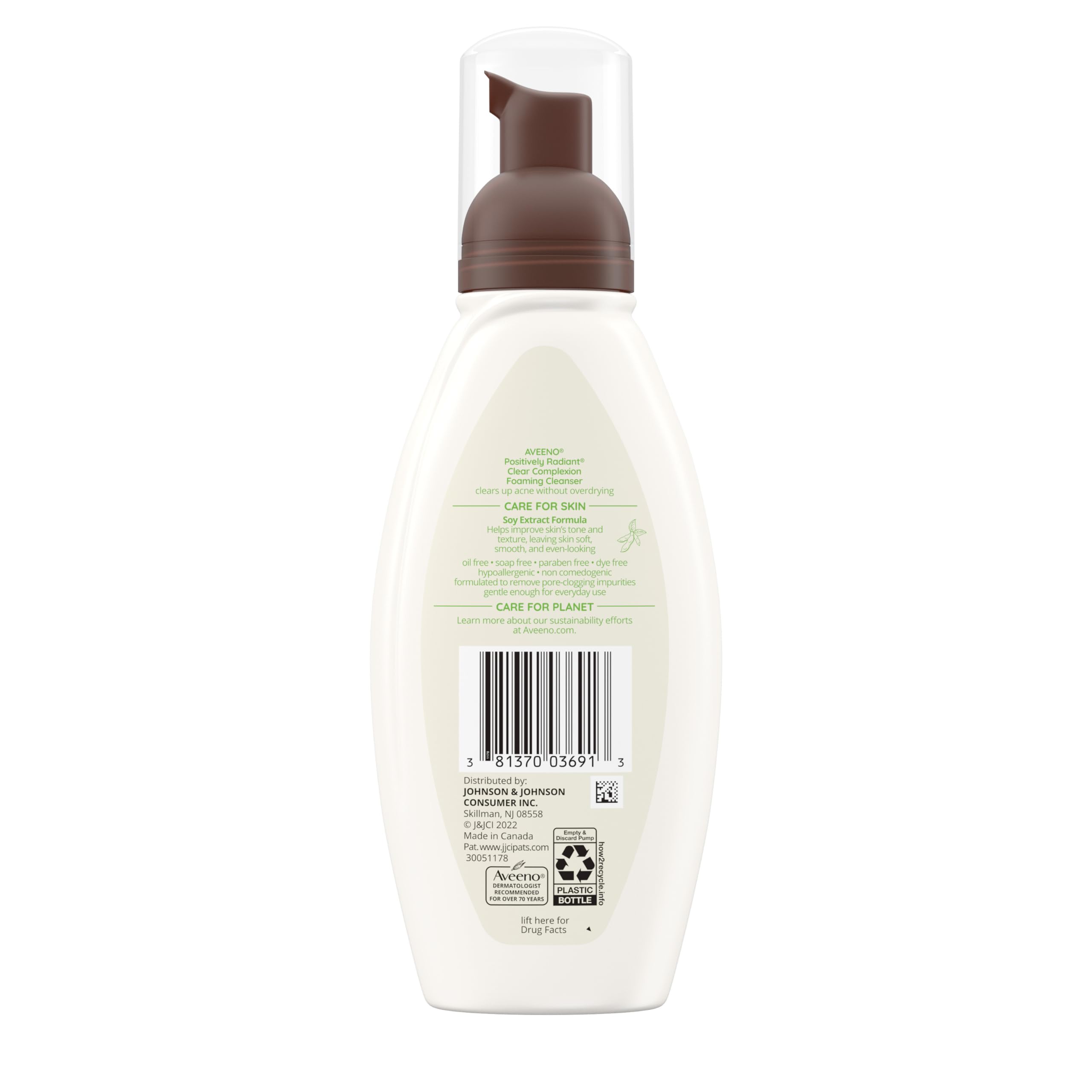 Foto 8 pulgar | Limpiador Facial Aveeno Clear Complexion Con Ácido Salicílico 180 Ml - Venta Internacional.