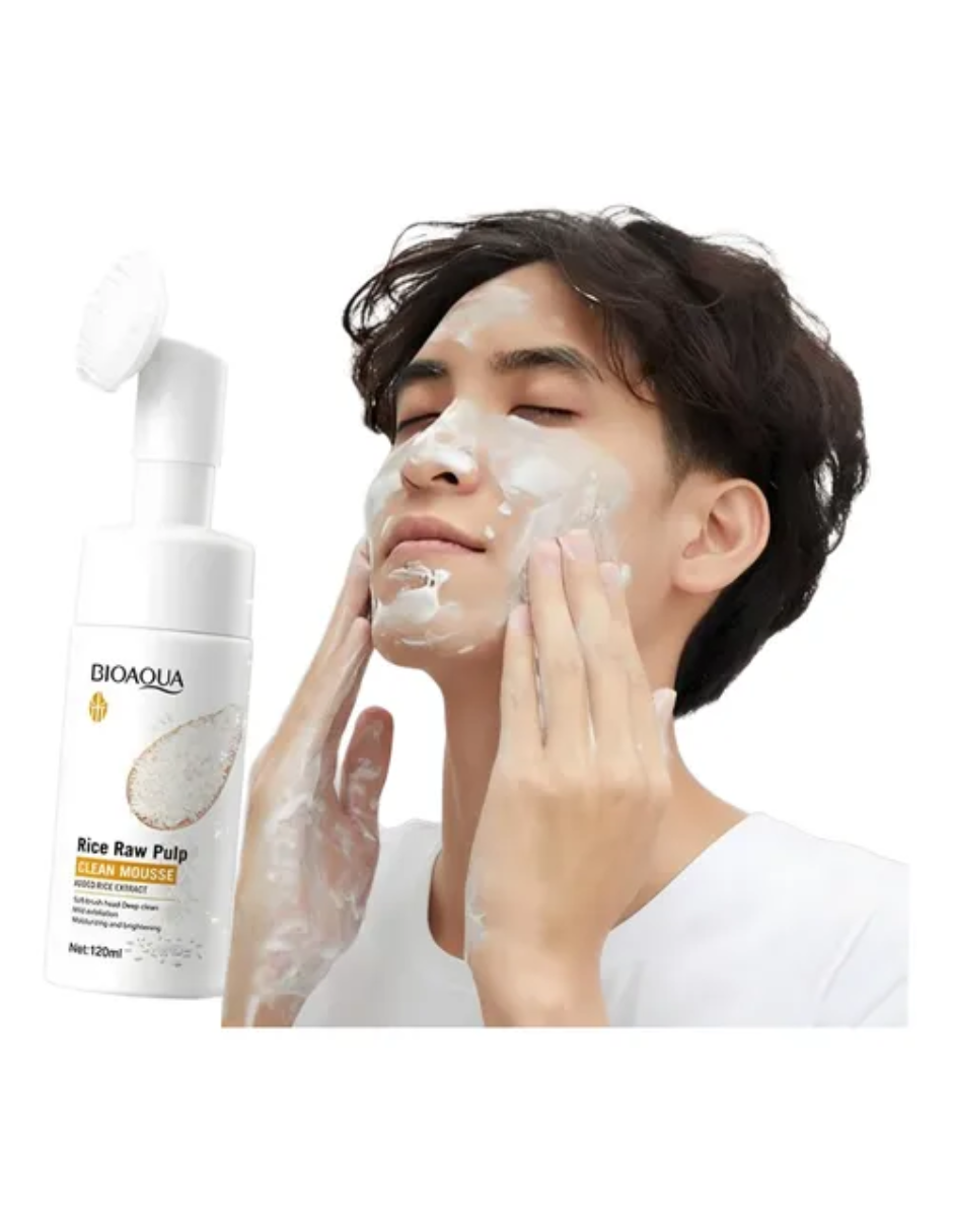 Foto 3 | Limpiador Facial Bioqua Rice Raw Pulp 120 Ml