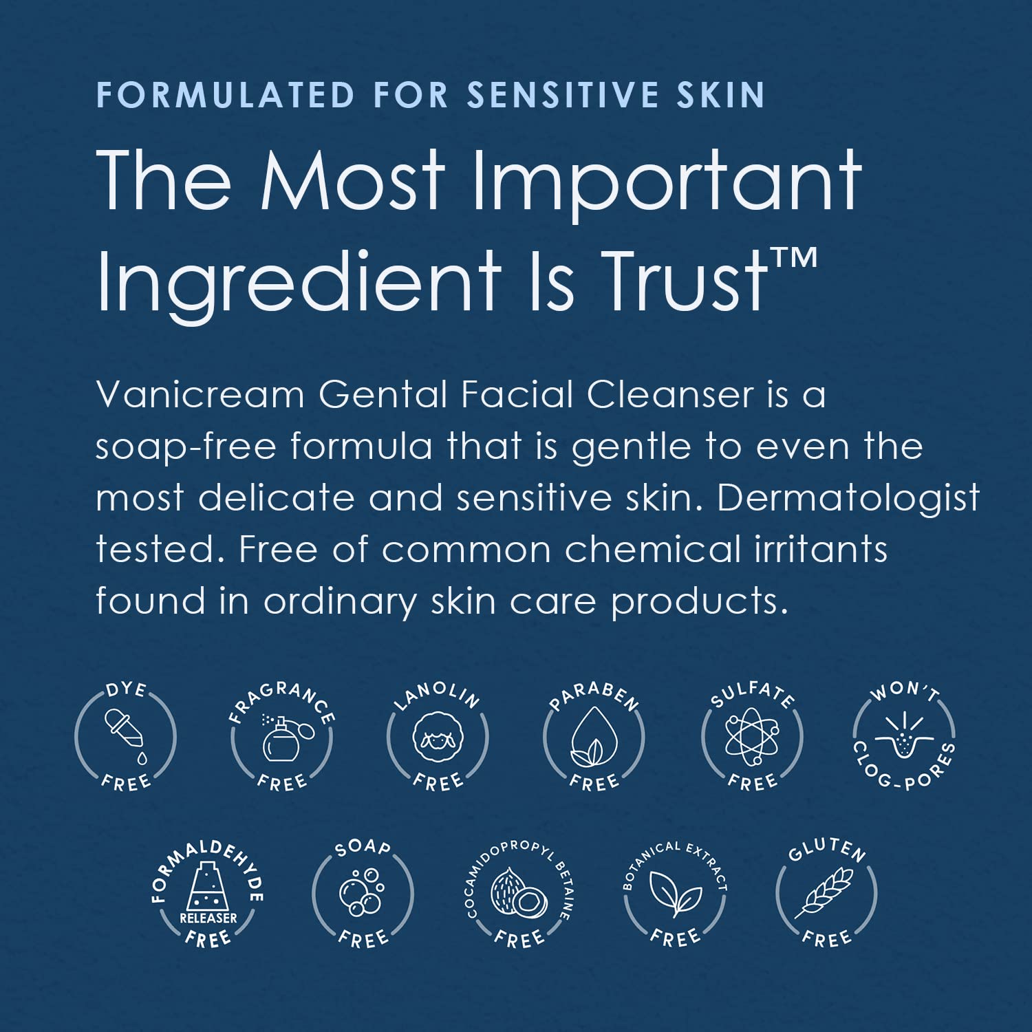 Foto 4 pulgar | Limpiador Facial Vanicream Gentle 75 Ml Para Piel Sensible - Venta Internacional.