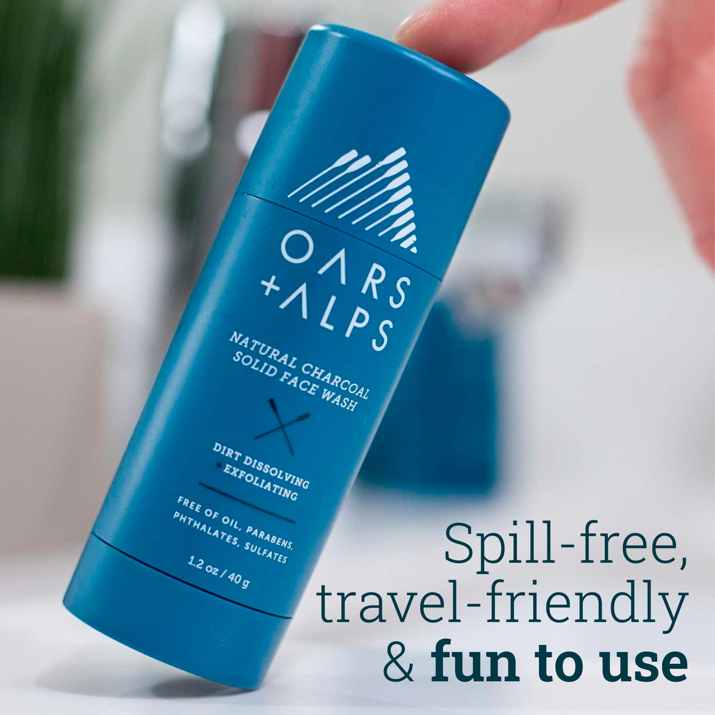 Foto 6 pulgar | Face Wash Oars + Alps, Carbón Activado, 35 Ml, Tamaño De Viaje - Venta Internacional.