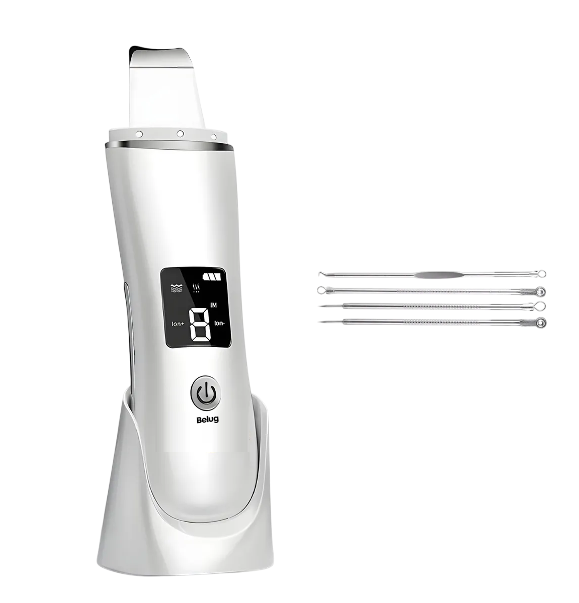 Foto 1 | Limpiador Ultrasónico Belug Facial Skin Blanco