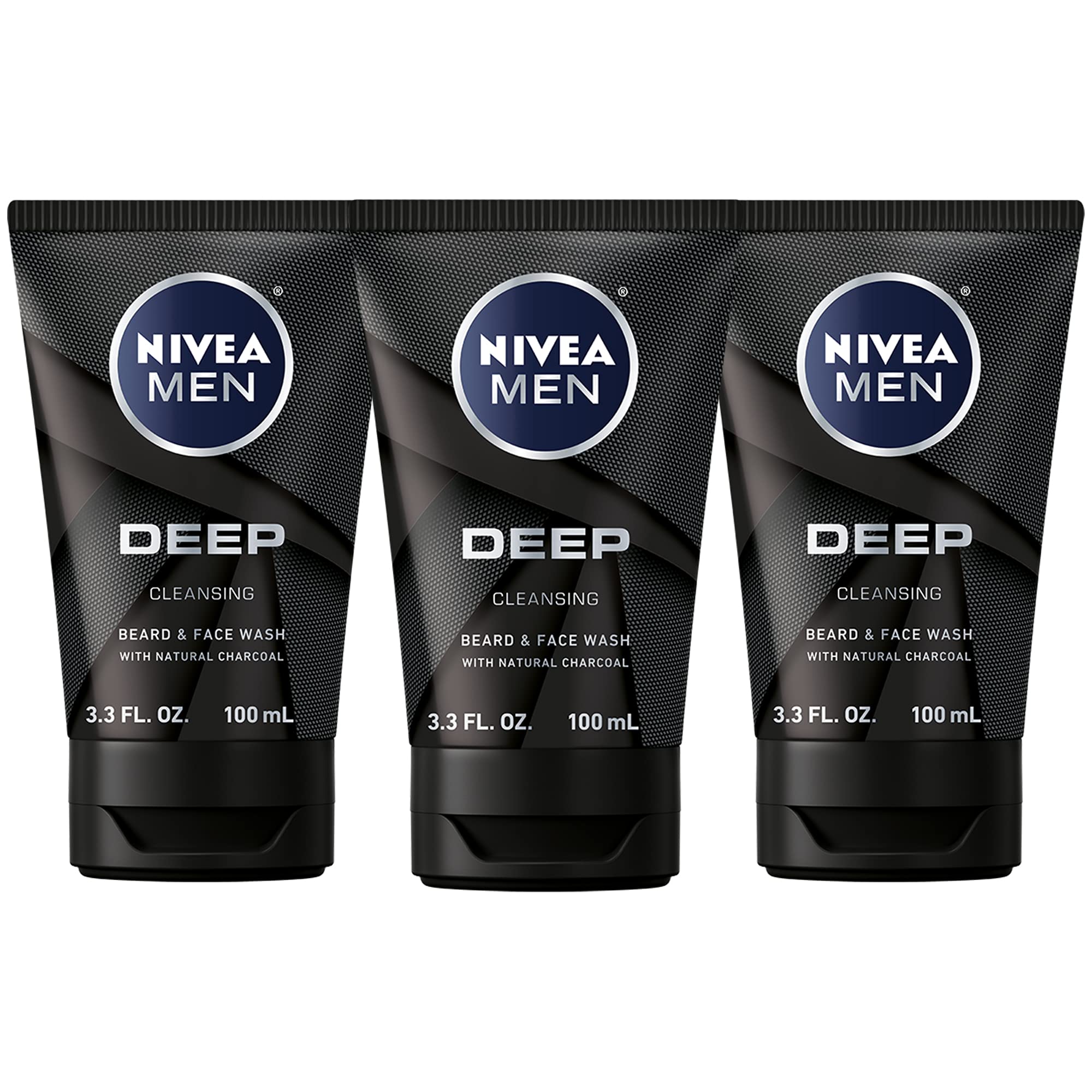Foto 1 | Limpiador Facial Nivea Men Deep Cleanser Para Barba Y Rostro - Venta Internacional.