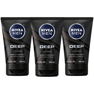Foto 1 | Limpiador Facial Nivea Men Deep Cleanser Para Barba Y Rostro - Venta Internacional.