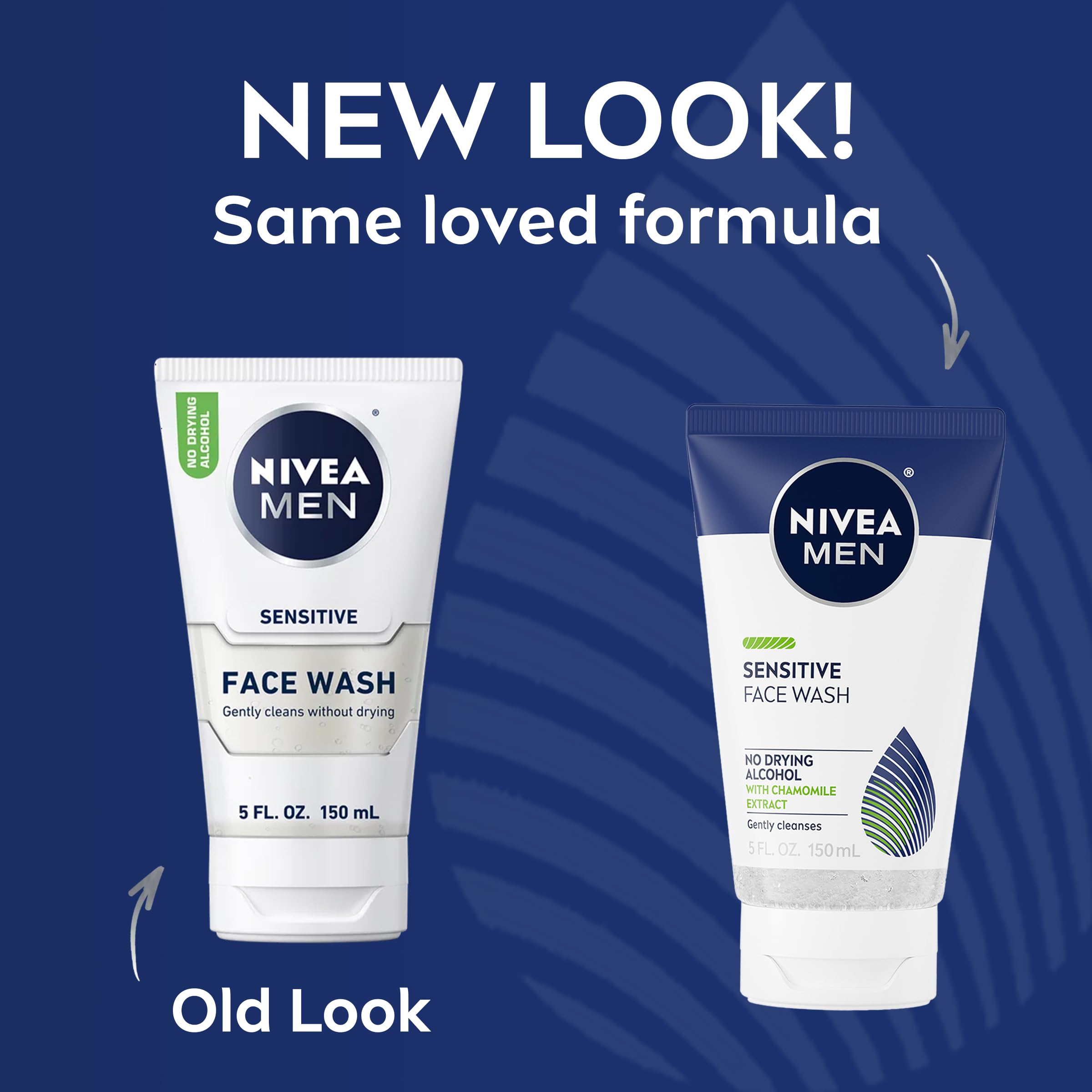 Foto 2 | Jabón Facial Nivea Men Sensitive Con Vitamina E, Tubo De 150 Ml - Venta Internacional.