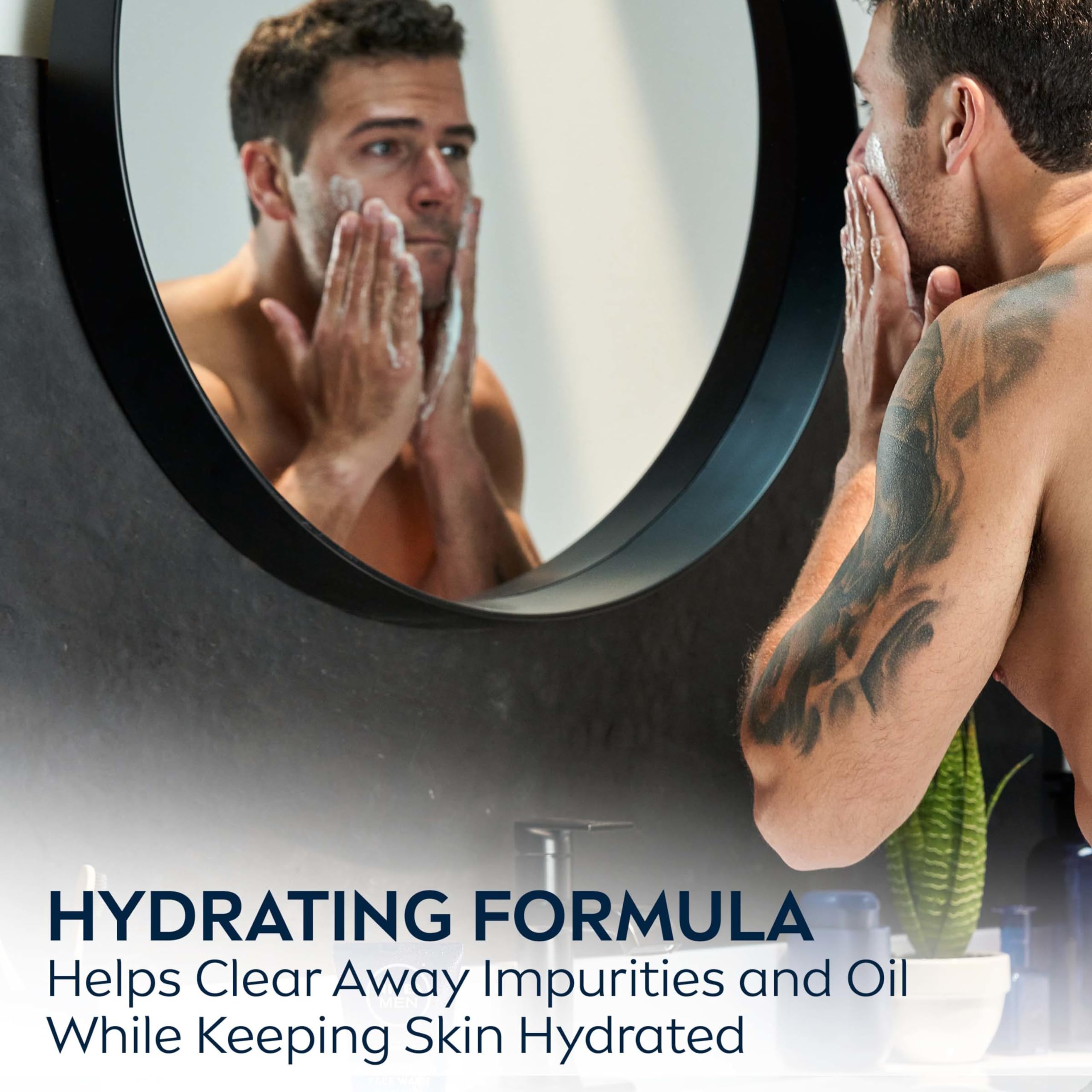 Foto 8 pulgar | Jabón Facial Nivea Men Maximum Hydration Con Aloe Vera 150 Ml - Venta Internacional.