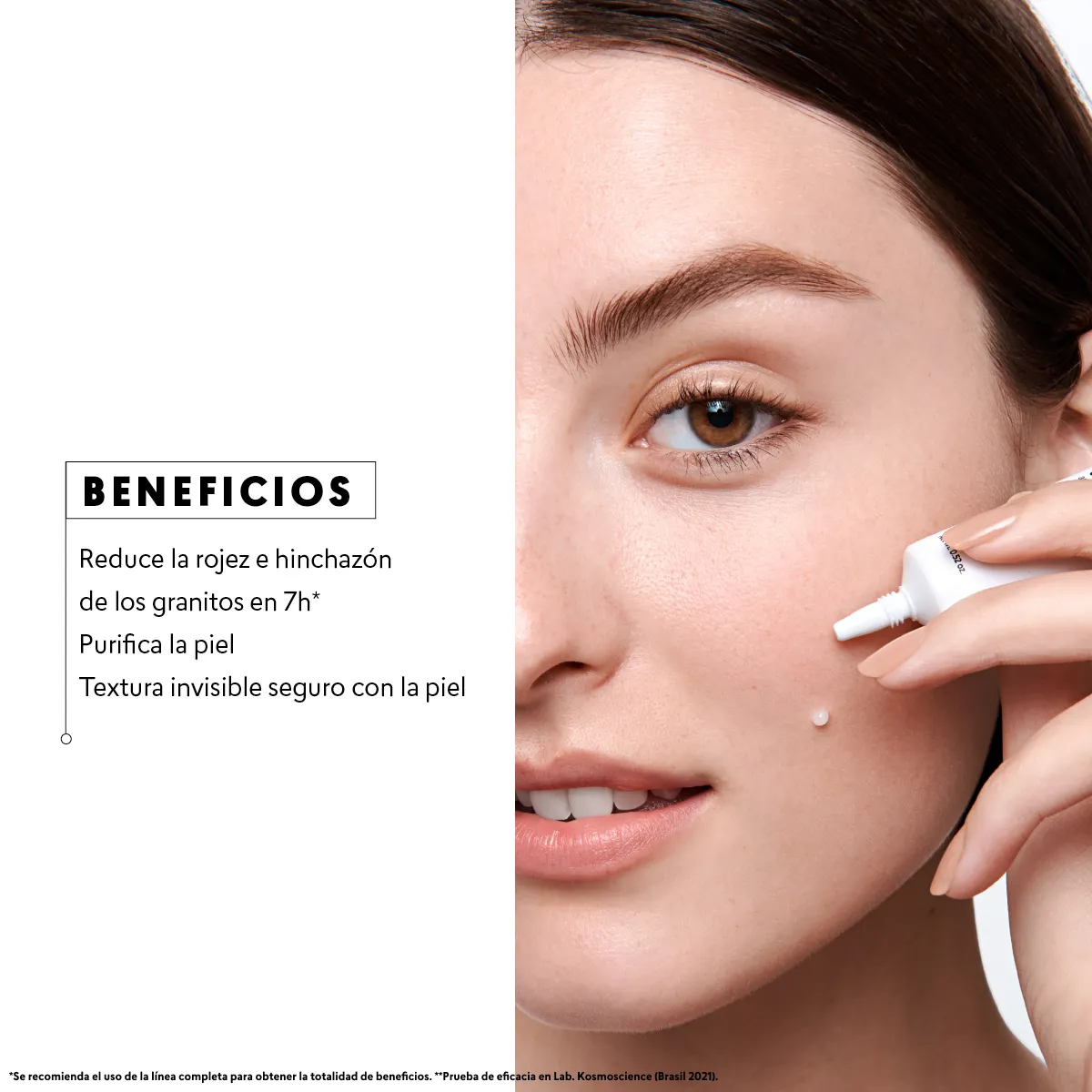 Foto 3 pulgar | Corrector Localizado Bye Bye Granitos Skin First Cyzone 15g