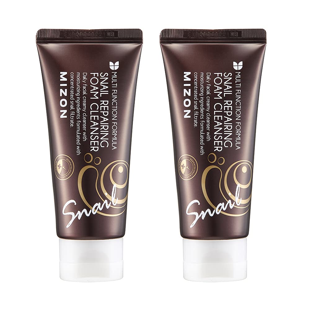 Foto 2 pulgar | Limpiador En Espuma Mizon Snail Repair Snail Mucin 60 Ml (paquete De 2) - Venta Internacional.