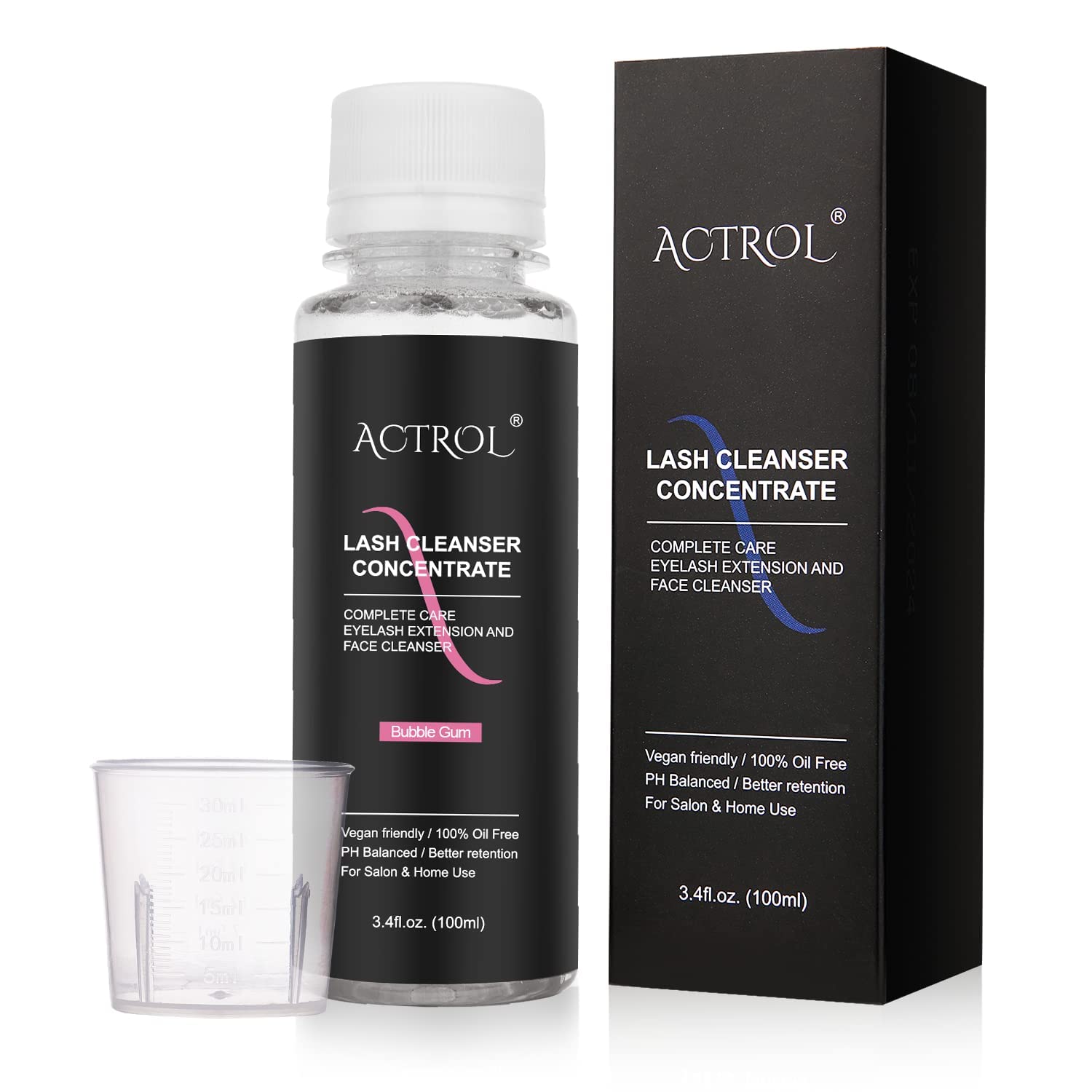 Limpiador De Pestañas Concentrado Actrol Bubble Gum 100 Ml - Venta Internacional. $1,233