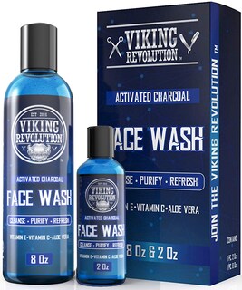 Foto 1 | Limpiador Facial Viking Revolution Charcoal 240 Ml Para Hombre, 2 Piezas - Venta Internacional.