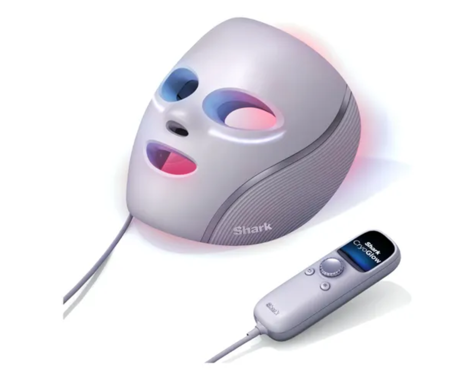 Foto 3 | Shark Cryoglow Mask Máscara De Luz Led Con Tecnología De Enfriamiento Para El Área Debajo De Los Ojos Fw312