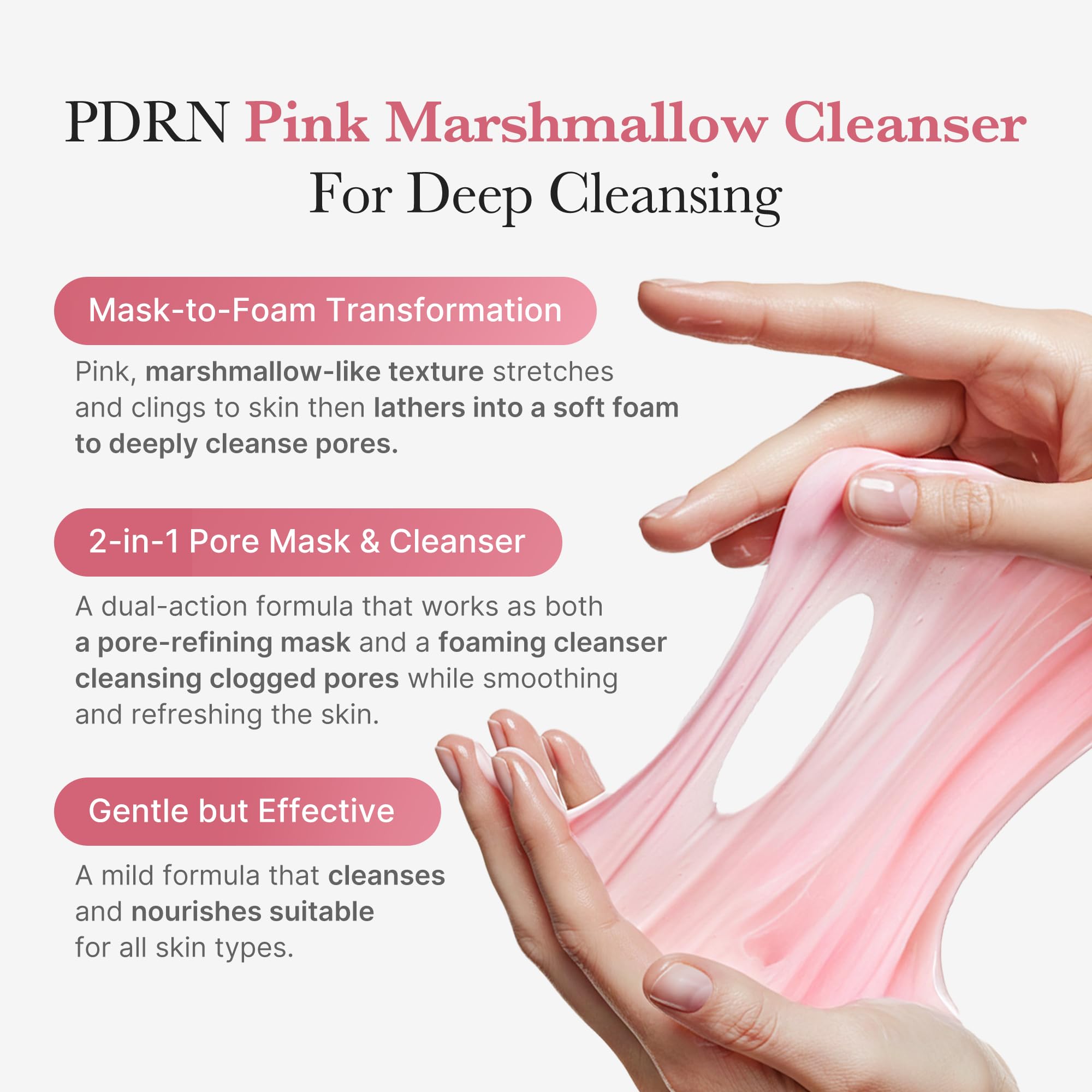 Foto 4 pulgar | Limpiador Facial Medicube Pdrn Marshmallow Whip Cleanser - Venta Internacional.