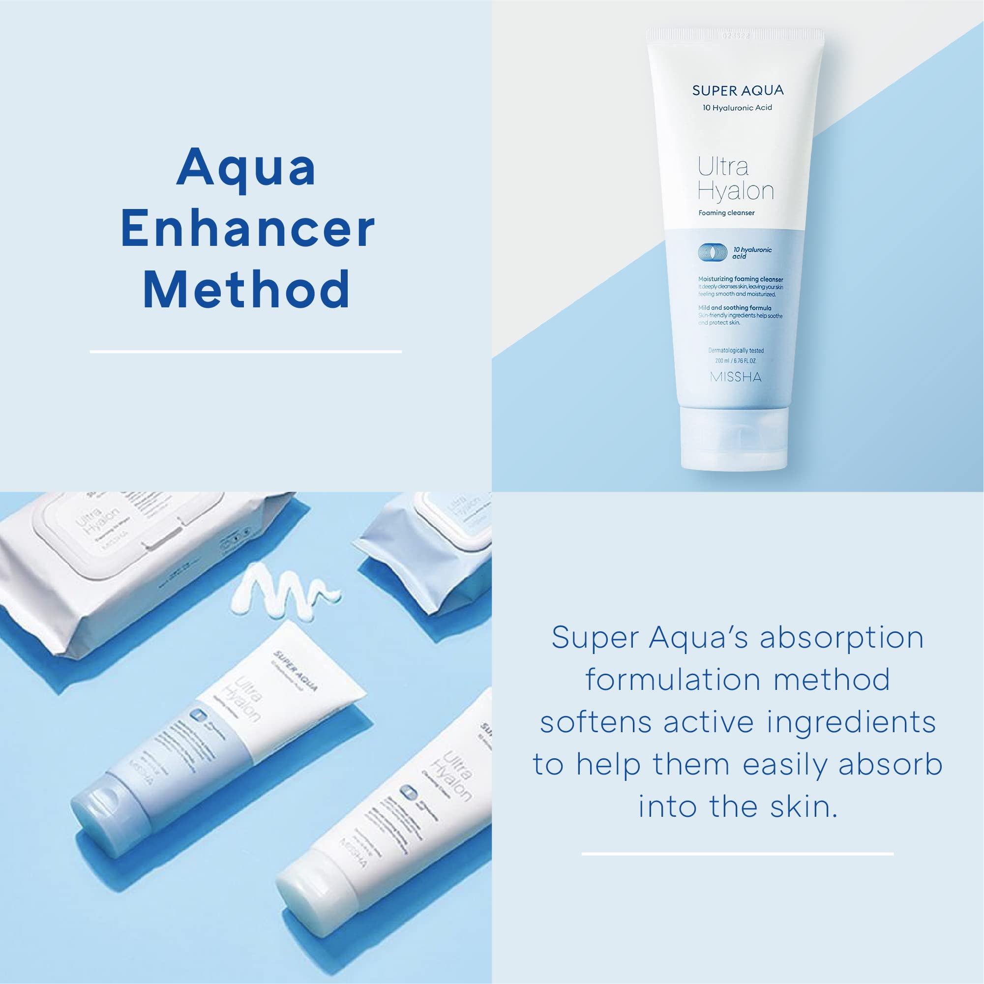 Foto 6 | Limpiador Facial Missha Super Aqua Ultra Hyalron - Venta Internacional.